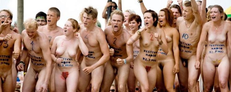 Roskilde naked run NSFW photos